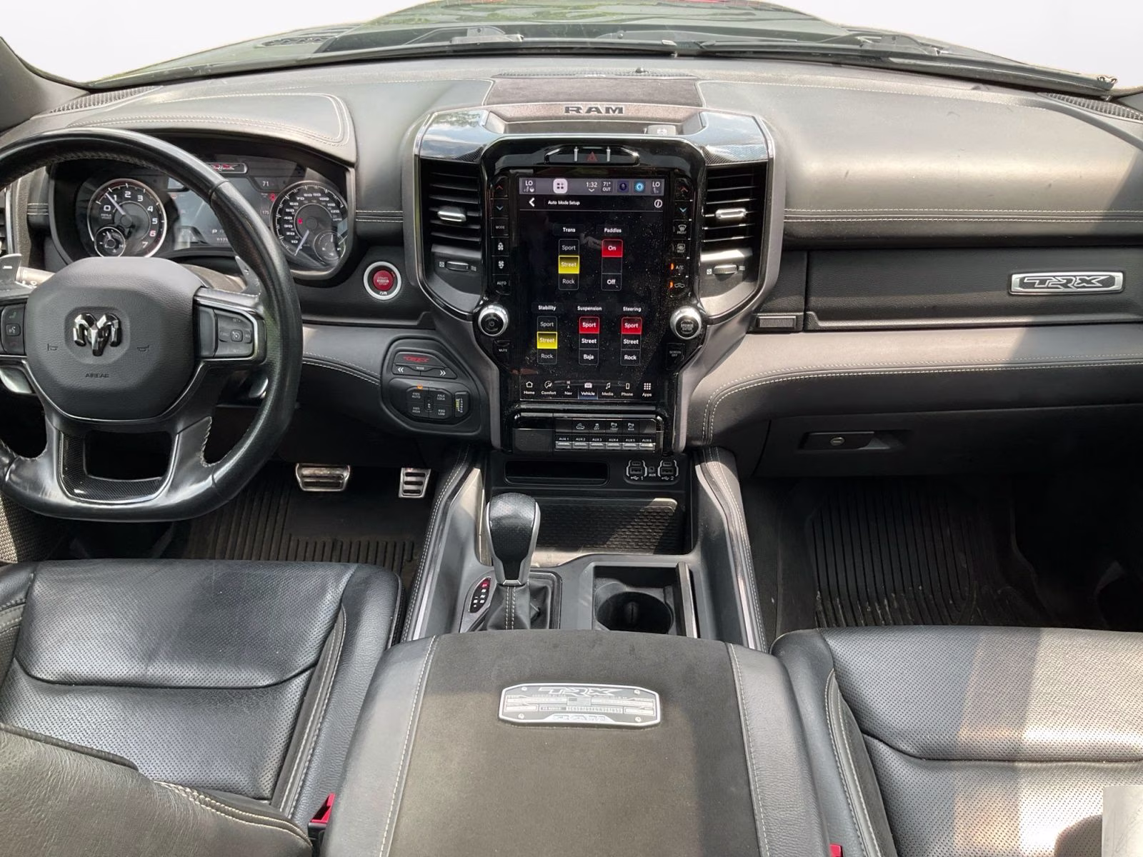 2022 Diamond Black Crystal Pearlcoat Ram 1500 TRX 4X4 Truck