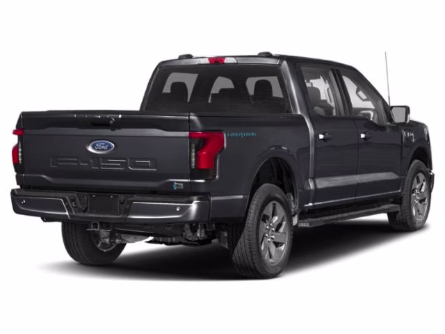 2025 Black Metallic Ford F-150 Lightning XLT AWD Truck
