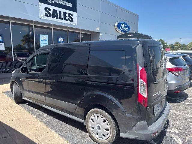 2015 Black Ford Transit Connect XLT FWD Van