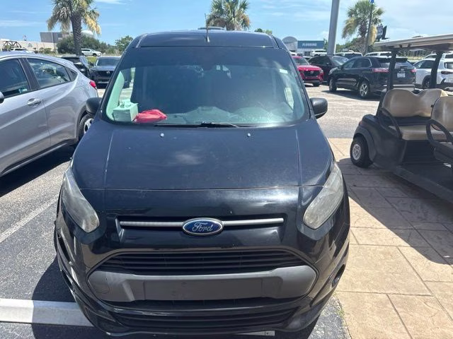 2015 Black Ford Transit Connect XLT FWD Van