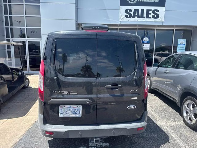 2015 Black Ford Transit Connect XLT FWD Van