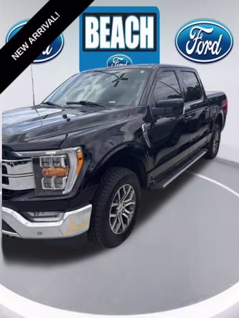 2021 Black Metallic Ford F-150 Lariat 4X4 Truck