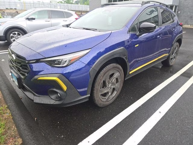 2024 Sapphire Blue Pearl Subaru Crosstrek Sport AWD SUV