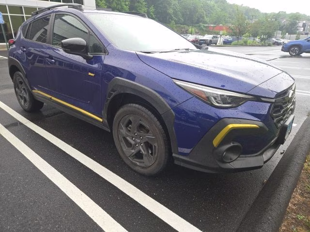 2024 Sapphire Blue Pearl Subaru Crosstrek Sport AWD SUV
