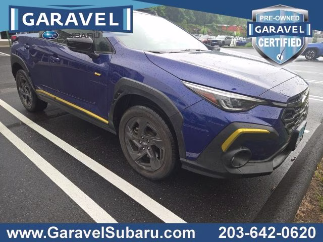 2024 Sapphire Blue Pearl Subaru Crosstrek Sport AWD SUV