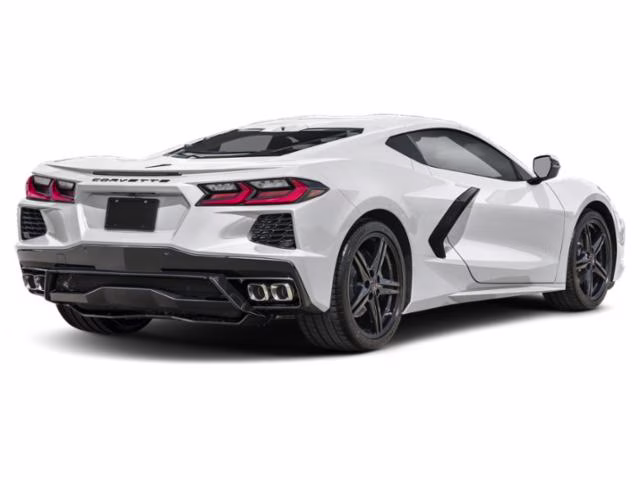2027 Arctic White Chevrolet Corvette Stingray RWD Coupe