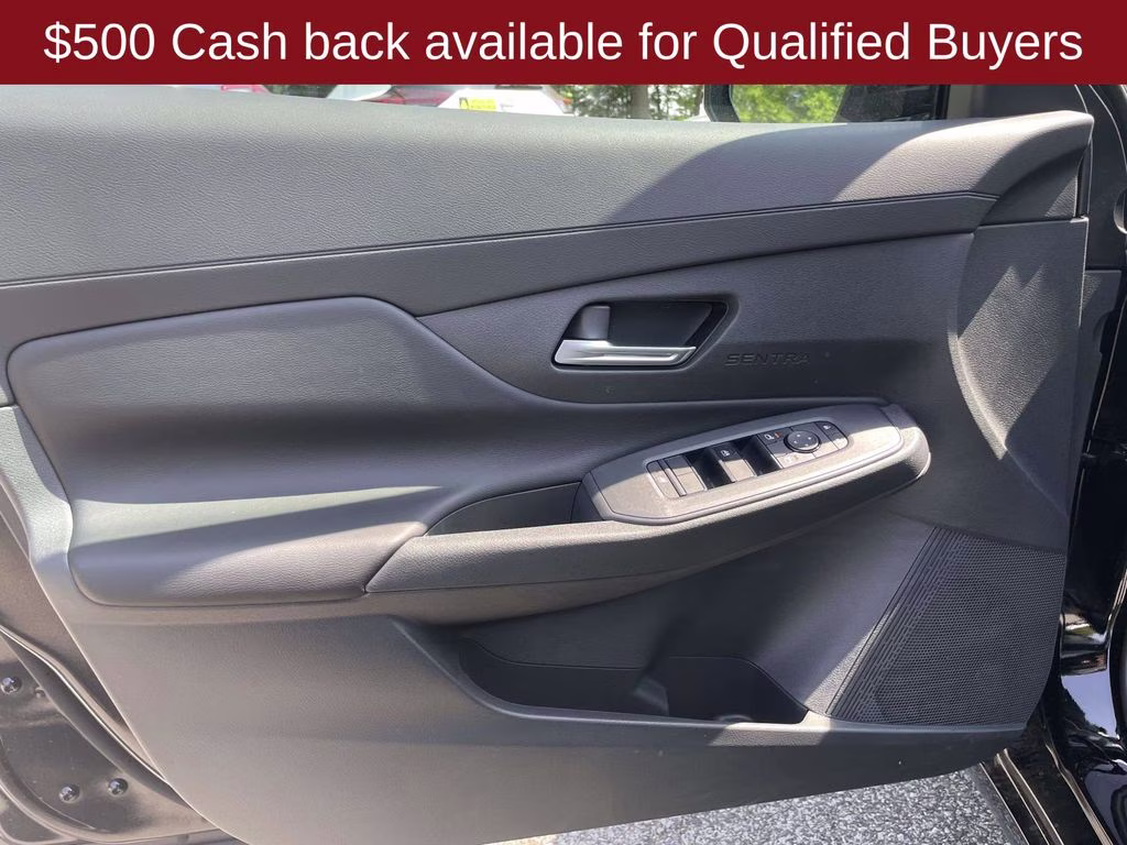 2026 Super Black Nissan Sentra S FWD Sedan