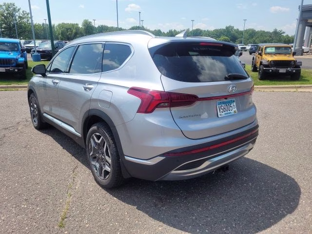 2021 Shimmering Silver Hyundai Santa Fe Limited FWD SUV