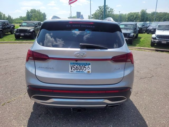 2021 Shimmering Silver Hyundai Santa Fe Limited FWD SUV
