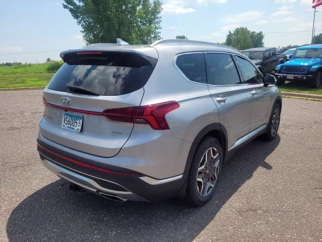 2021 Shimmering Silver Hyundai Santa Fe Limited FWD SUV