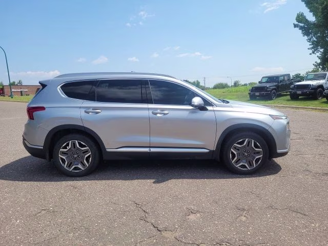 2021 Shimmering Silver Hyundai Santa Fe Limited FWD SUV