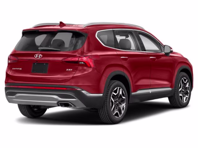 2021 Calypso Red Hyundai Santa Fe Limited FWD SUV