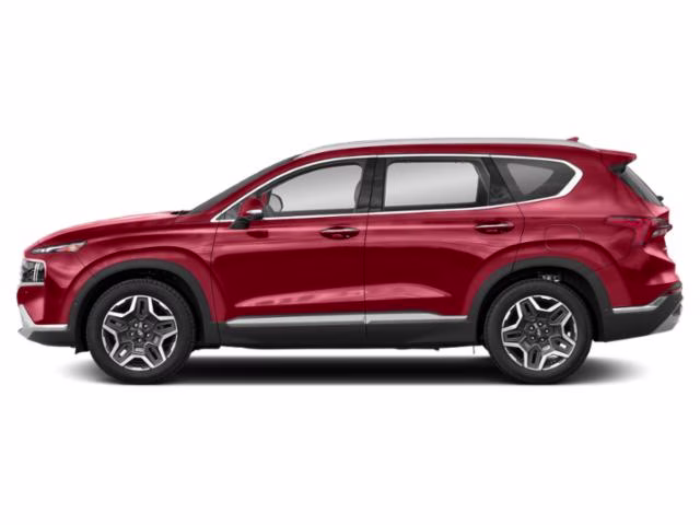 2021 Calypso Red Hyundai Santa Fe Limited FWD SUV