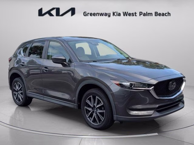 2018 Machine Gray Metallic Mazda CX-5 Touring FWD SUV