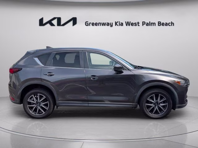 2018 Machine Gray Metallic Mazda CX-5 Touring FWD SUV