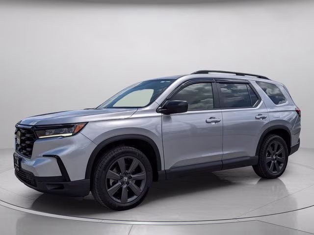 2025 Silver Honda Pilot Sport AWD SUV