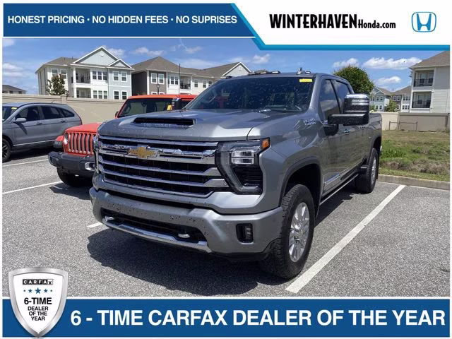 2024 Sterling Gray Metallic Chevrolet Silverado 2500HD High Country 4X4 Truck