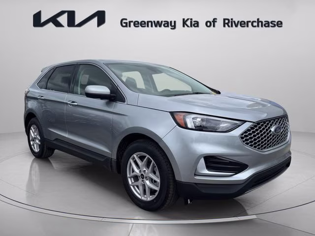 2023 Silver Metallic Ford Edge SEL AWD SUV
