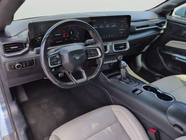 2024 Vapor Blue Ford Mustang EcoBoost Premium RWD Convertible