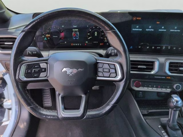 2024 Vapor Blue Ford Mustang EcoBoost Premium RWD Convertible