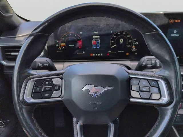 2024 Vapor Blue Ford Mustang EcoBoost Premium RWD Convertible