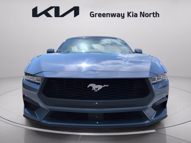2024 Vapor Blue Ford Mustang EcoBoost Premium RWD Convertible
