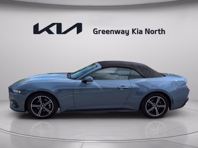 2024 Vapor Blue Ford Mustang EcoBoost Premium RWD Convertible