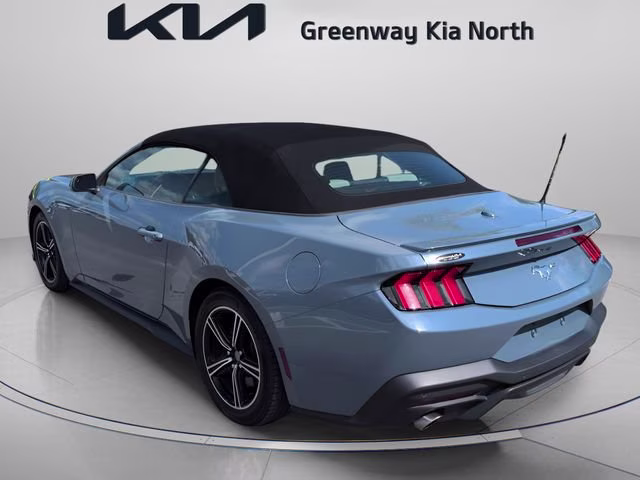 2024 Vapor Blue Ford Mustang EcoBoost Premium RWD Convertible