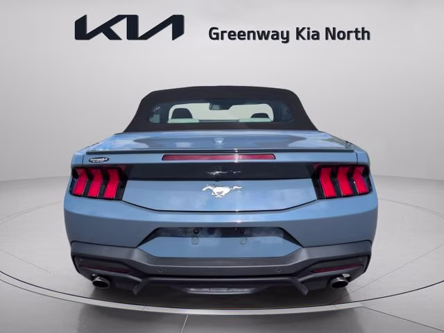 2024 Vapor Blue Ford Mustang EcoBoost Premium RWD Convertible