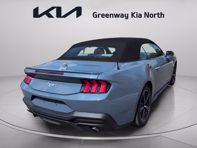 2024 Vapor Blue Ford Mustang EcoBoost Premium RWD Convertible