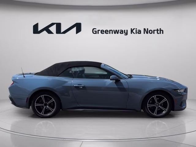 2024 Vapor Blue Ford Mustang EcoBoost Premium RWD Convertible