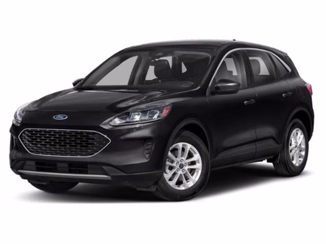 2021 Black Ford Escape SE AWD SUV