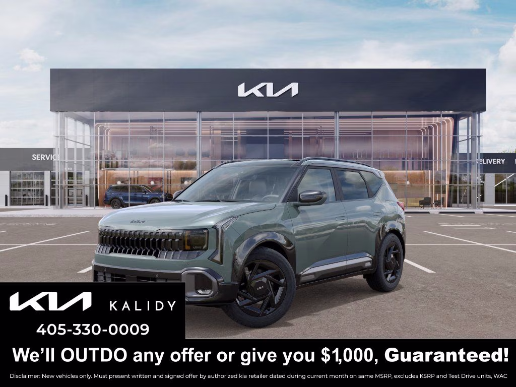 2027 Green Kia Seltos X-Line SX AWD SUV