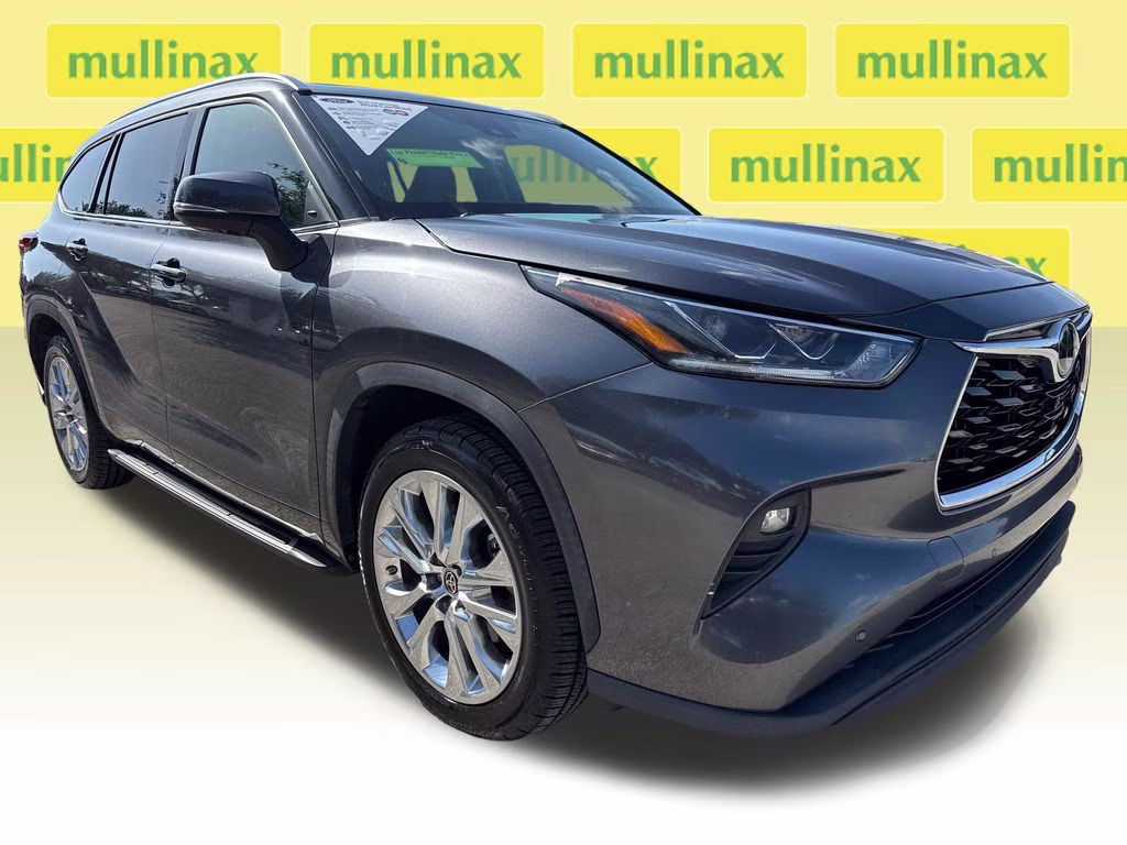 2020 Magnetic Gray Metallic Toyota Highlander Limited FWD SUV