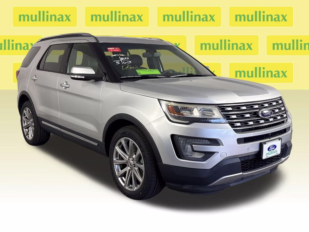 2017 Ingot Silver Ford Explorer Limited 4X4 SUV