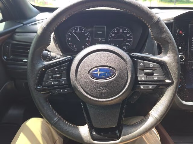2025 Crystal Black Silica Subaru Forester Touring AWD SUV