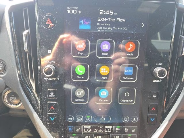 2025 Crystal Black Silica Subaru Forester Touring AWD SUV