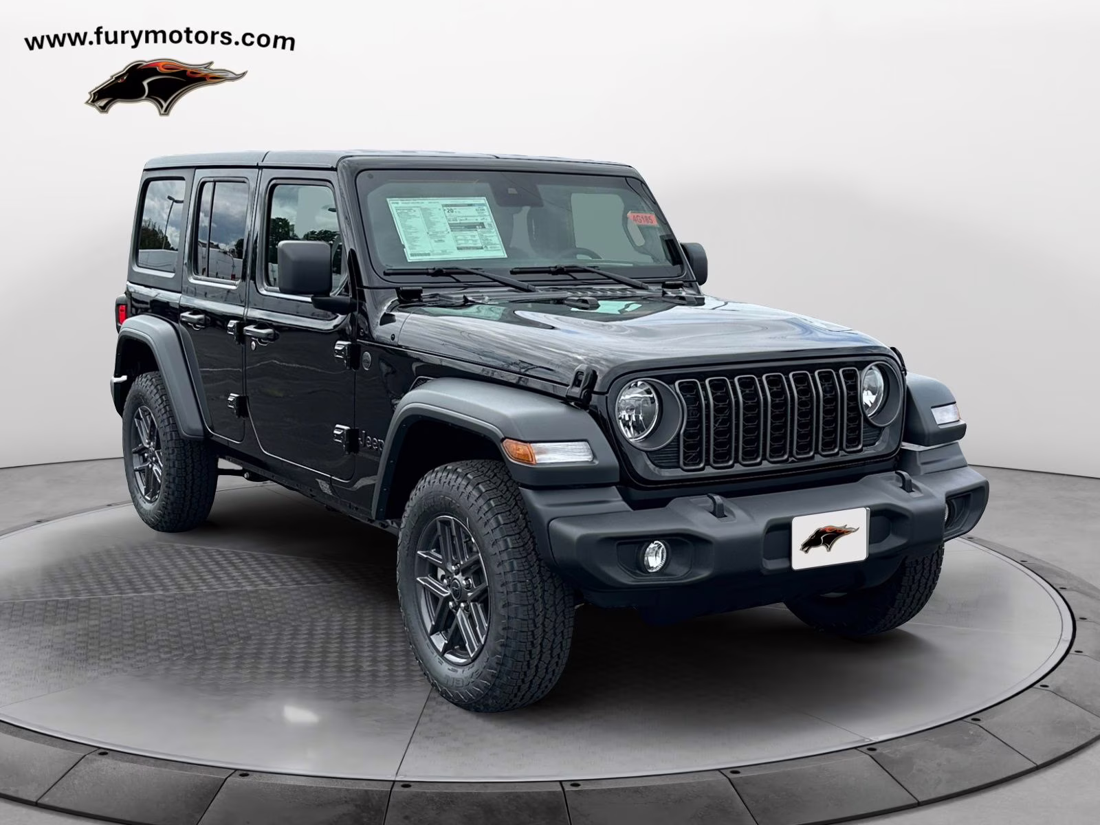 2025 Black Clearcoat Jeep Wrangler Sport S 4X4 SUV
