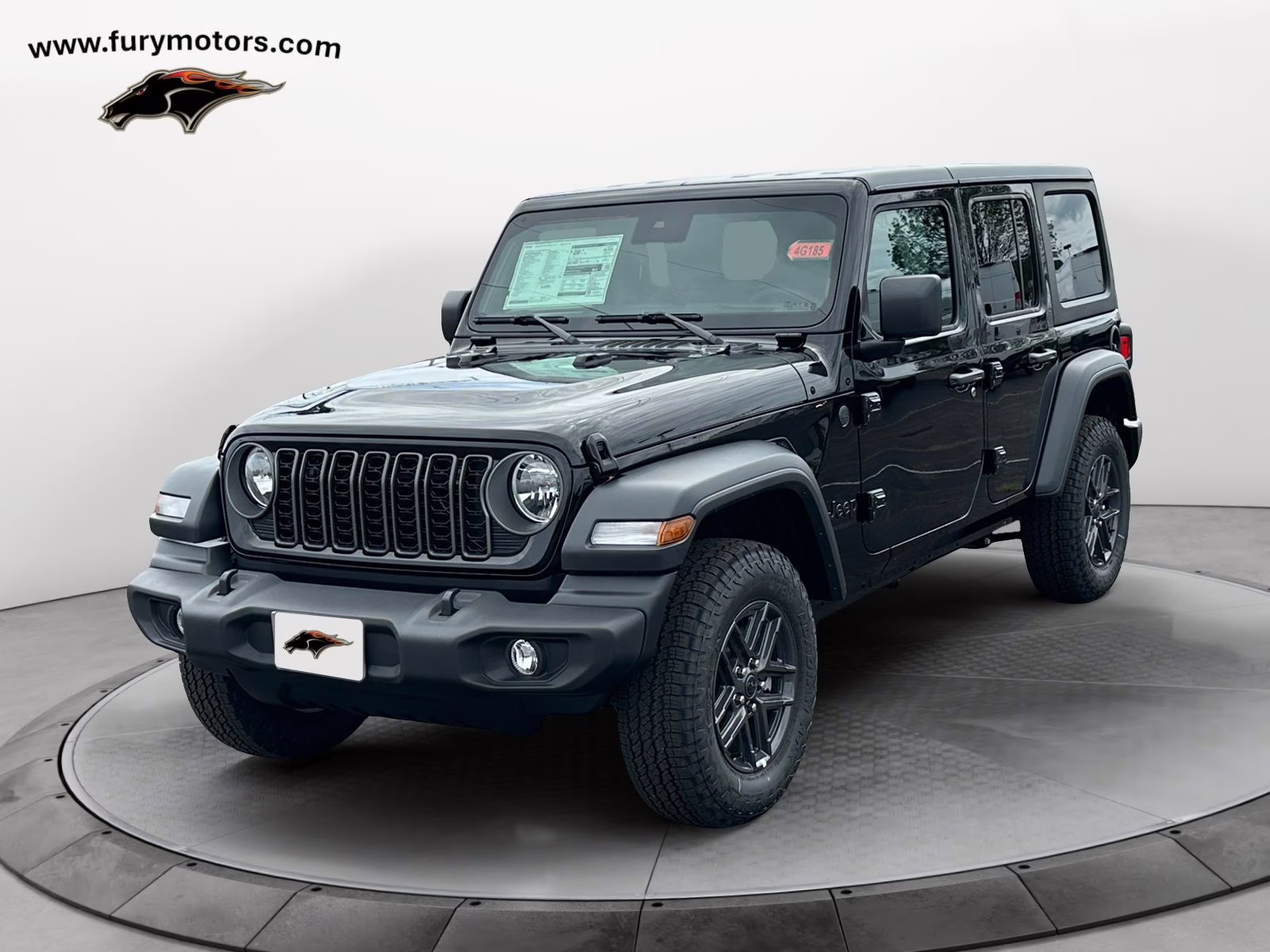 2025 Black Clearcoat Jeep Wrangler Sport S 4X4 SUV