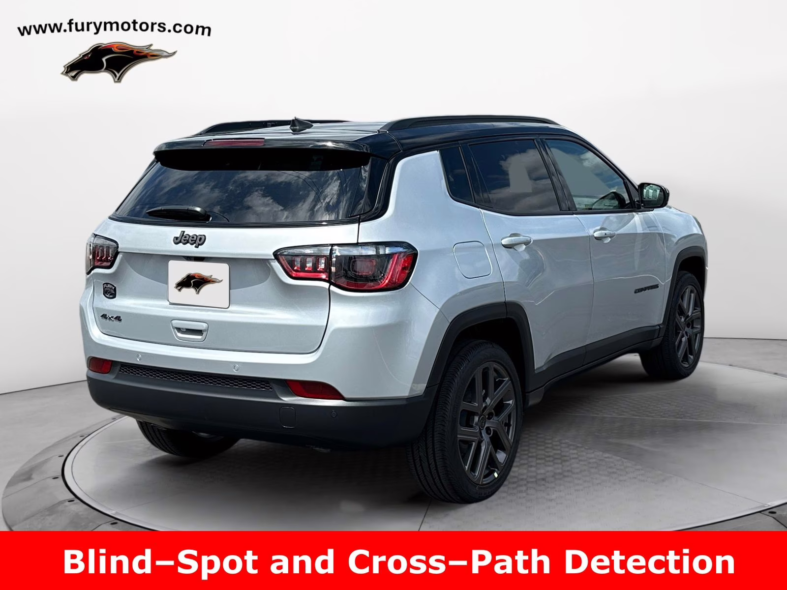 2025 Silver Zynith Metallic Clearcoat Jeep Compass Limited 4X4 SUV