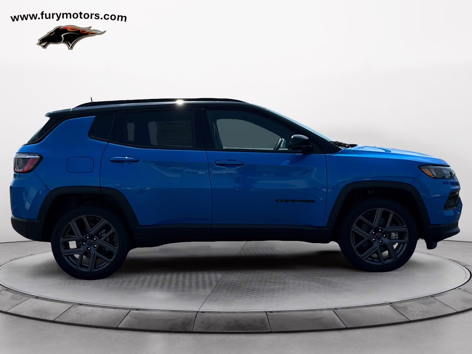 2025 Hydro Blue Pearlcoat Jeep Compass Limited 4X4 SUV