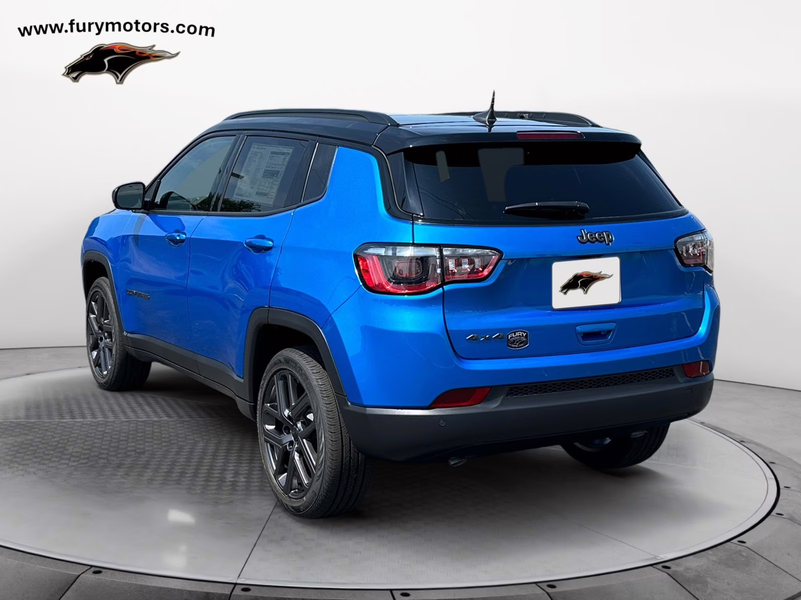 2025 Hydro Blue Pearlcoat Jeep Compass Limited 4X4 SUV