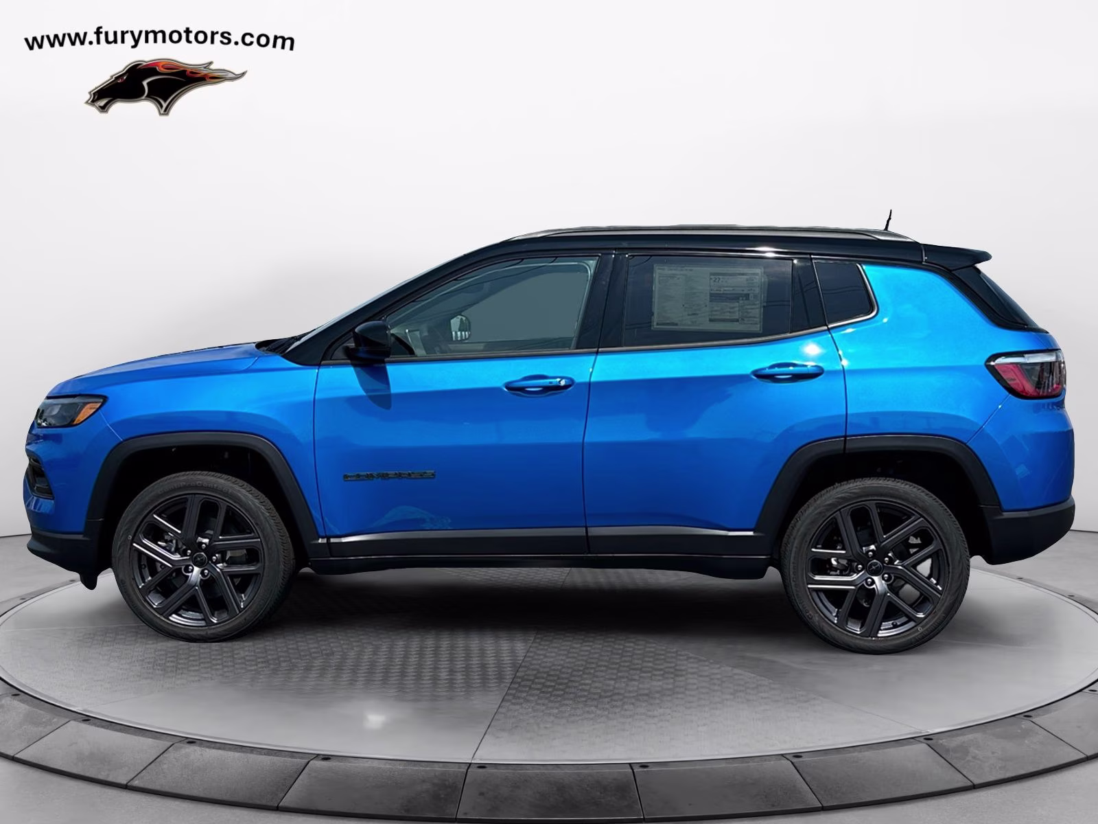 2025 Hydro Blue Pearlcoat Jeep Compass Limited 4X4 SUV