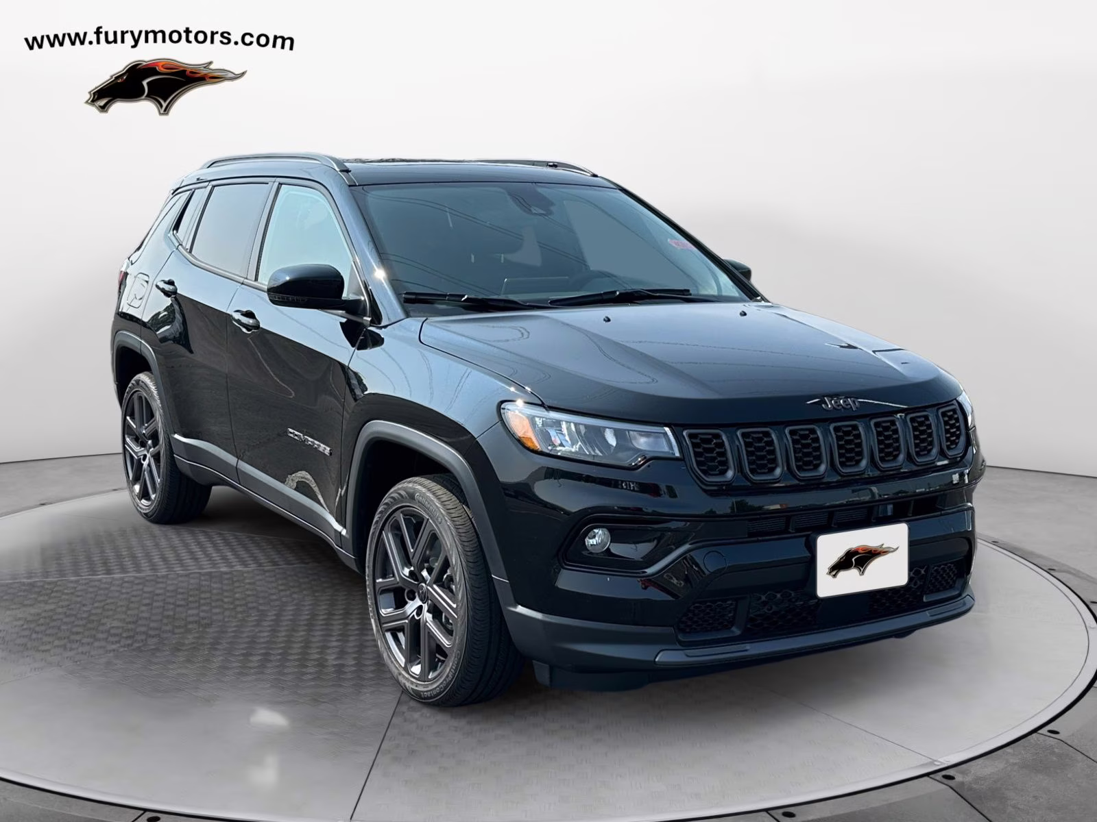 2025 Diamond Black Crystal Pearlcoat Jeep Compass Limited 4X4 SUV