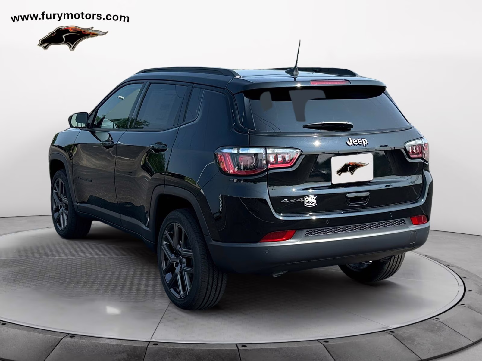 2025 Diamond Black Crystal Pearlcoat Jeep Compass Limited 4X4 SUV