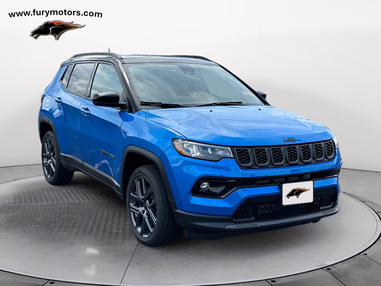 2025 Hydro Blue Pearlcoat Jeep Compass Limited 4X4 SUV