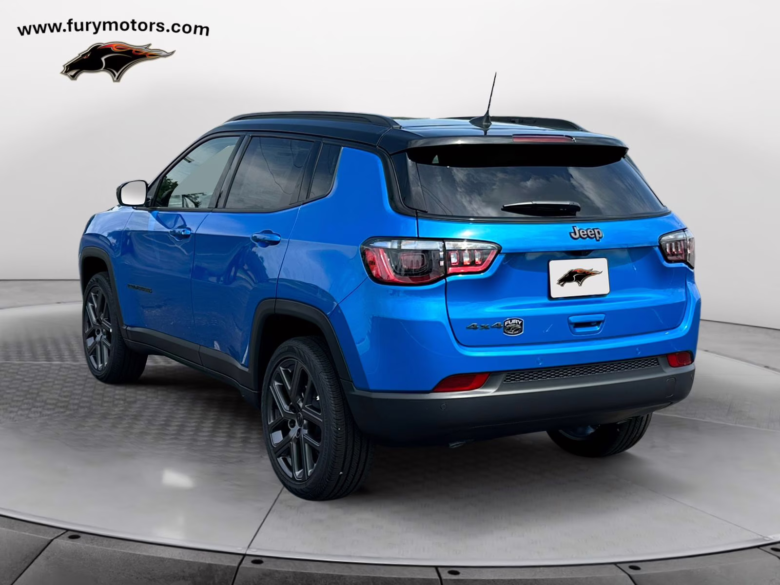2025 Hydro Blue Pearlcoat Jeep Compass Limited 4X4 SUV