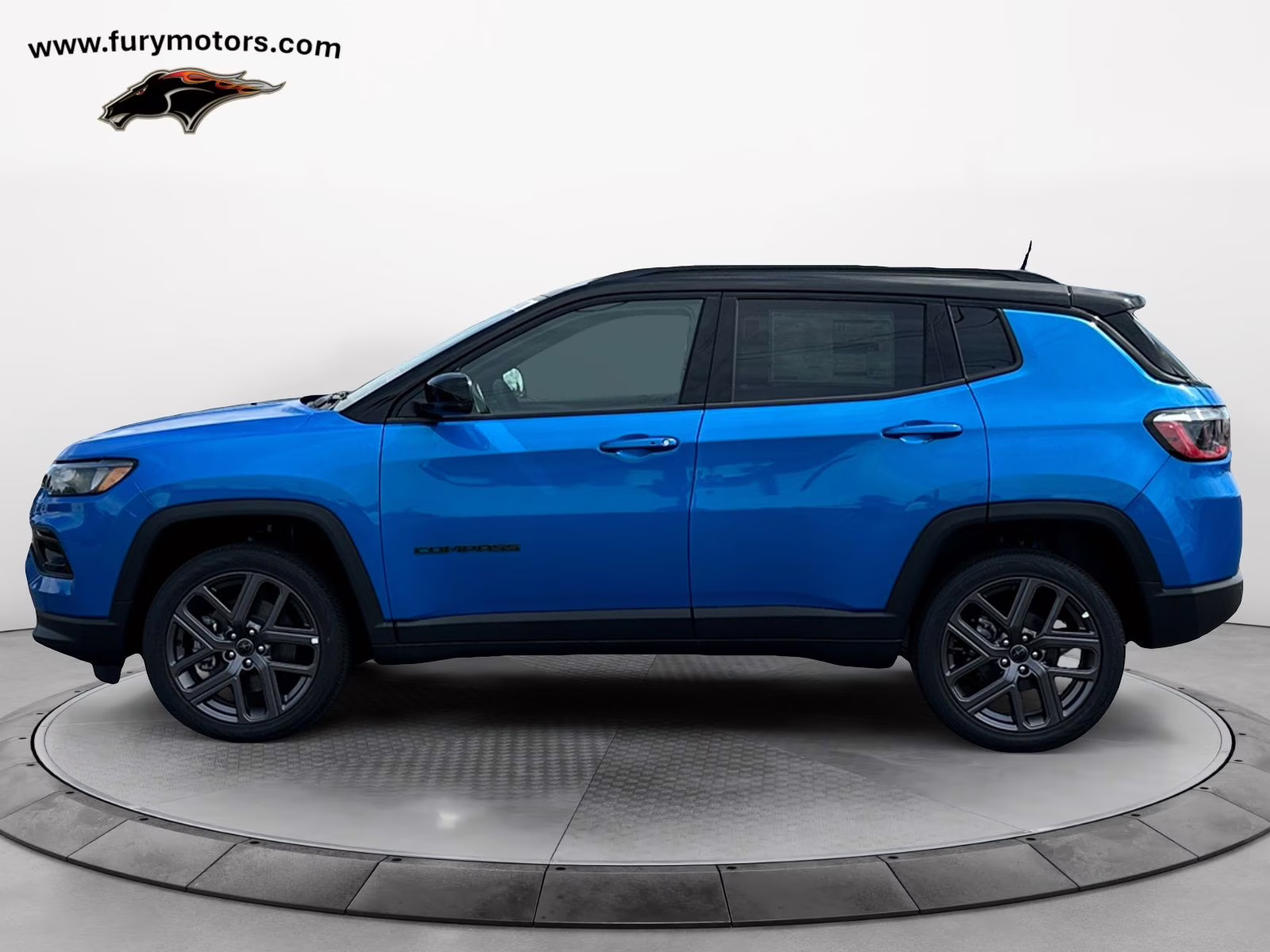 2025 Hydro Blue Pearlcoat Jeep Compass Limited 4X4 SUV