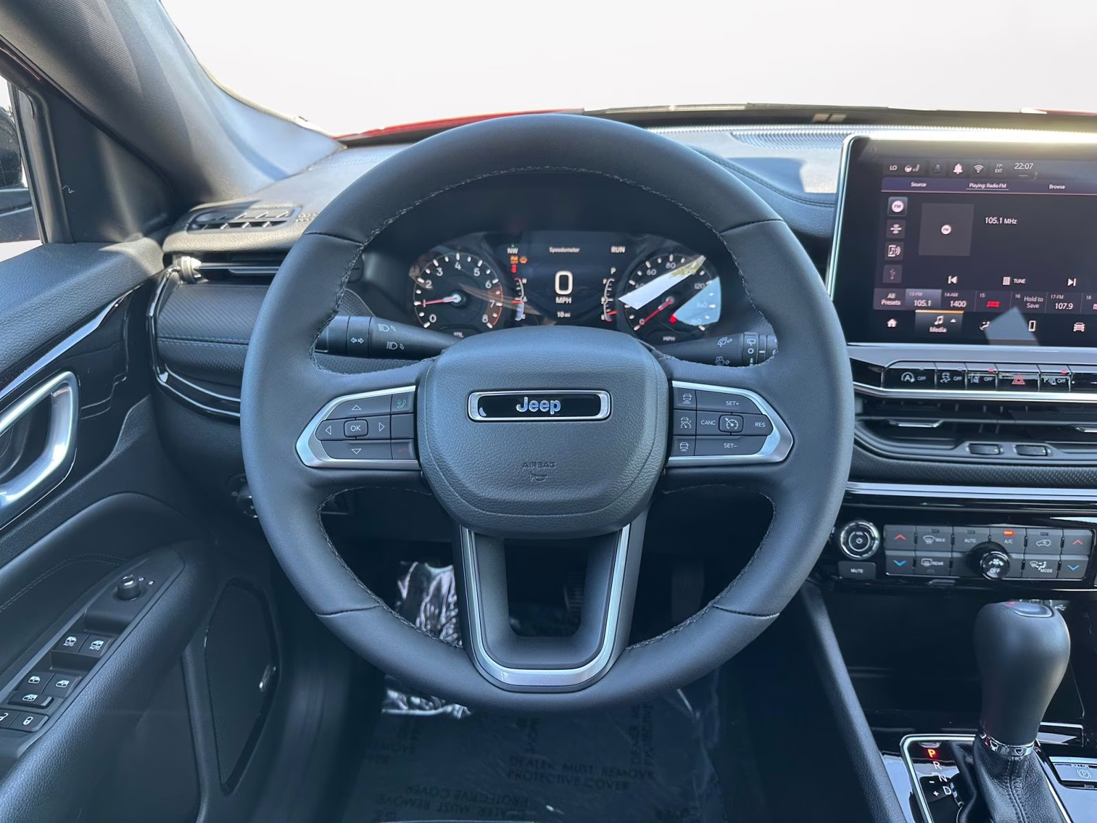 2025 Red Hot Pearlcoat Jeep Compass Limited 4X4 SUV