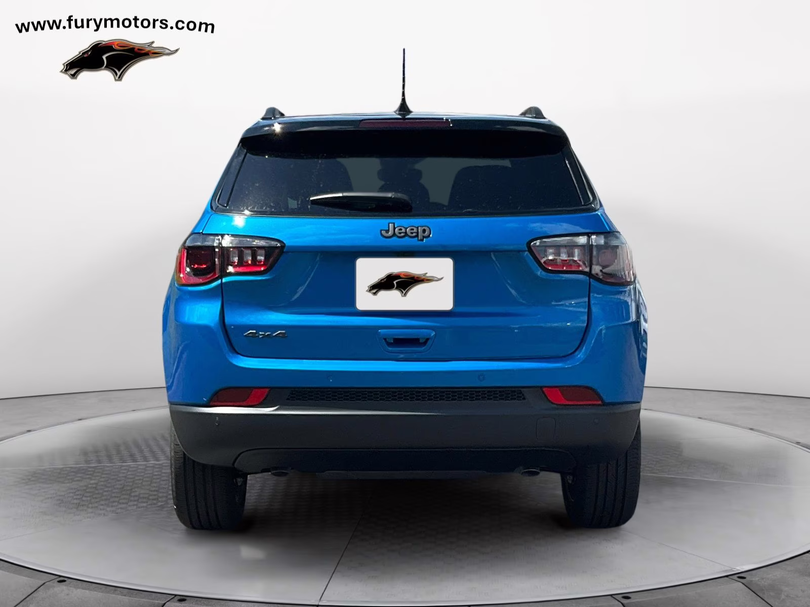 2025 Hydro Blue Pearlcoat Jeep Compass Limited 4X4 SUV